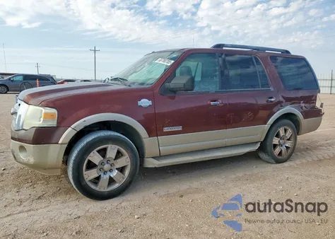 2008 Ford Expedition Eddie Bauer из США, поврежденный, VIN 1FMFU17538LA72757